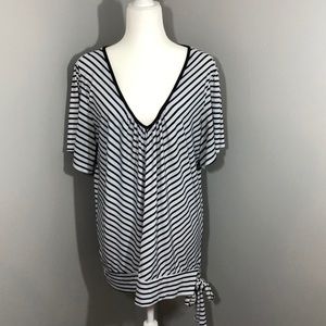 Torrid V-Neck Side Tie Top